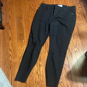 Frame Jeans - Le Garçon style black jeans